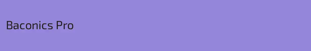 Baconics Pro